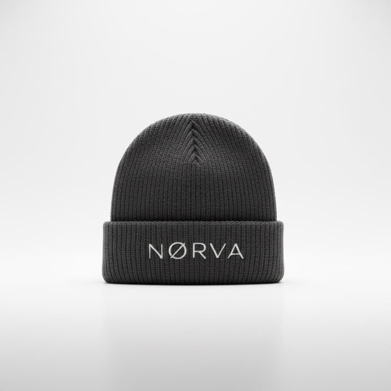 AI-generated professional product photo of the same beanie