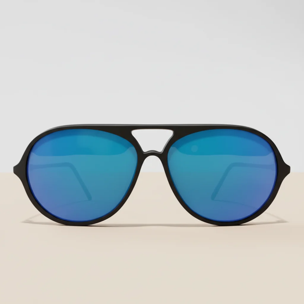 AI-generated ad creative for sunglasses